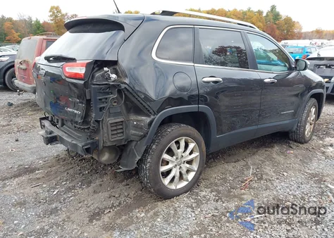 2015 Jeep Cherokee Limited from USA, damaged, VIN 1C4PJMDB1FW534578